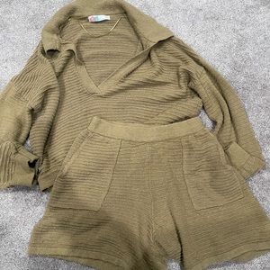 Free People Short Set